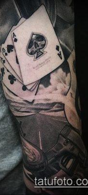 fotografija nereda tetovaža (značenje) - primjer zanimljivog crteža tetovaže - 006