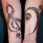 fotó a basszusgitáros tetoválásról, 2018. 07. 02. №173 - Bass Key Tattoo -