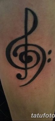 tetoválás minták basszuskulcs Elegáns magas hangszóró Bass Clef Tattoo De