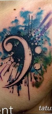 fotó a basszusgitáros tetoválásról 2018. 07. 02. №042 - Bass Key Tattoo -