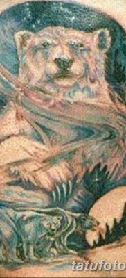 fotó egy jegesmedve tetoválásról, dátum: 2017.12.03., 030 - fehér medve tetoválás -