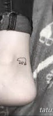 fotó egy jegesmedve tetoválásról, dátum: 2017.12.03 №075 - fehér medve tetoválás -