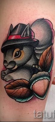 fotó a mókus tetoválásról egy cikkhez a mókusos tetoválás jelentéséről - tatufoto.ru - 62