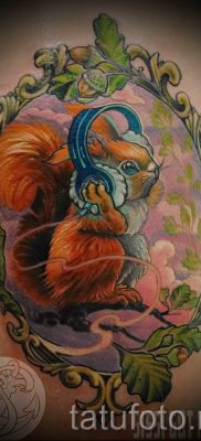 fotó a mókus tetoválásról egy cikkhez a mókusos tetoválás jelentéséről - tatufoto.ru - 53