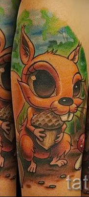 fotó a mókus tetoválásról egy cikkhez a mókusos tetoválás jelentéséről - tatufoto.ru - 51