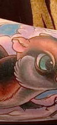 fotó a mókus tetoválásról egy cikkhez a mókusos tetoválás jelentéséről - tatufoto.ru - 50