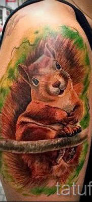 fotó a mókus tetoválásról egy cikkhez a mókusos tetoválás jelentéséről - tatufoto.ru - 46