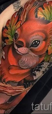 fotó a mókus tetoválásról egy cikkhez a mókusos tetoválás jelentéséről - tatufoto.ru - 42