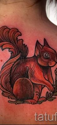 fotó a mókus tetoválásról egy cikkhez a mókusos tetoválás jelentéséről - tatufoto.ru - 40