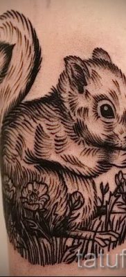 fotó a mókus tetoválásról egy cikkhez a mókusos tetoválás jelentéséről - tatufoto.ru - 10