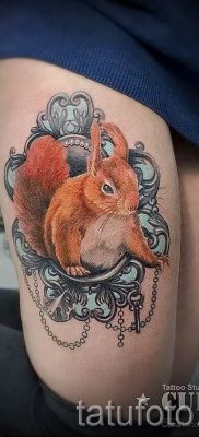 fotó a mókus tetoválásról egy cikkhez a mókusos tetoválás jelentéséről - tatufoto.ru - 9