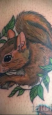 fotó a mókus tetoválásról egy cikkhez a mókusos tetoválás jelentéséről - tatufoto.ru - 8