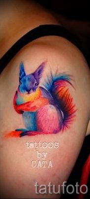 fotó a mókus tetoválásról egy cikkhez a mókusos tetoválás jelentéséről - tatufoto.ru - 5