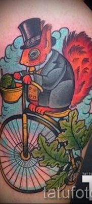 fotó a mókus tetoválásról egy cikkhez a mókusos tetoválás jelentéséről - tatufoto.ru - 2