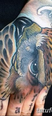 fotó arany sas tetoválásról, 2017.12.10. №033 - arany sas tetoválás -