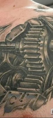 fotó a biomechanikai tetoválásról, dátum: 2017.08.15. №128 - Biomechanika tetoválás_