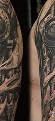 fotó a biomechanikai tetoválásról, kelt 2017. augusztus 15 -én №147 - Biomechanika tetoválás_
