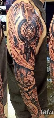 fotó a biomechanikai tetoválásról, kelt 2017. augusztus 15 -én №151 - Biomechanika tetoválás_