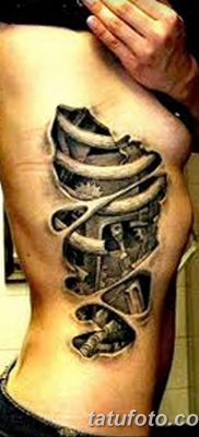 fotó a biomechanikai tetoválásról, kelt 2017. augusztus 15 -én №152 - Biomechanika tetoválás_