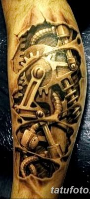 fotó a biomechanikai tetoválásról, kelt 2017. augusztus 15 -én №004 - Biomechanika tetoválás_