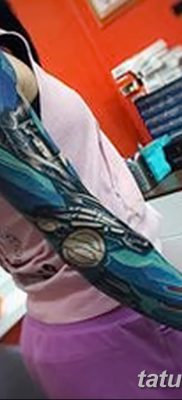 fotó a biomechanikai tetoválásról, kelt 2017. 08. 15 -én №016 - Biomechanika tetoválás_