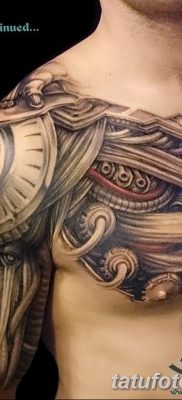 fotó a biomechanikai tetoválásról, kelt 2017. augusztus 15 -én №039 - Biomechanika tetoválás_