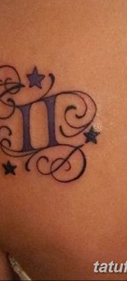 снимка на татуировка Близнаци от 28.11.2017 г. No 015 - Татуировка Близнаци -