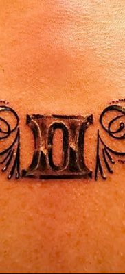 снимка на татуировка Близнаци от 28.11.2017 г. No 033 - Татуировка Близнаци -