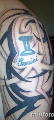 снимка на татуировка Близнаци от 28.11.2017 г. No 054 - Татуировка Близнаци -