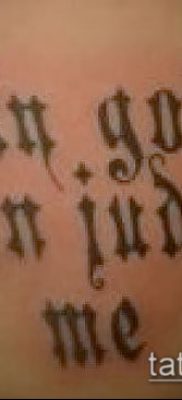Fotó a tetoválásról Isten az én bírám - 25052017 - példa - 014 Tetováló Isten a bírám