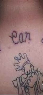 Fotó a tetoválásról Isten az én bírám - 25052017 - példa - 024 Tetováló Isten a bírám