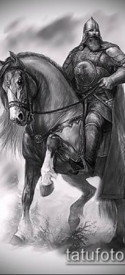 fénykép egy erős férfi tetoválásról (érték) - példa rajz - 044