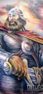 fénykép egy erős férfi tetoválásról (érték) - példa rajz - 019