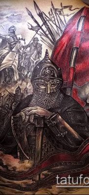 fénykép egy erős férfi tetoválásról (érték) - példa rajz - 010