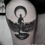 صورة وشم الإلهة إيزيس 03/16/2019 №029 - صورة وشم إيزيس -