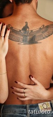 صورة وشم الإلهة إيزيس 03/16/2019 №042 - صورة وشم إيزيس -