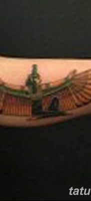 صورة وشم الإلهة إيزيس 03/16/2019 №086 - صورة وشم إيزيس -