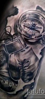 fotó tetoválás bokszkesztyű (tetoválás) (érték) - példa rajz - 063