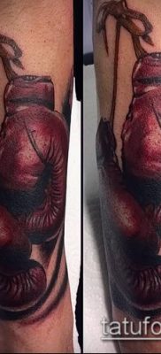 fotó tetoválás bokszkesztyű (tetoválás) (érték) - példa rajz - 062