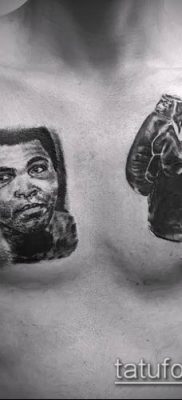 fotó tetoválás bokszkesztyű (tetoválás) (érték) - példa rajz - 061