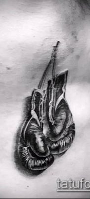 fotó tetoválás bokszkesztyű (tetoválás) (érték) - példa rajz - 054