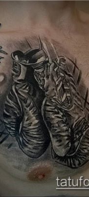 fotó tetoválás bokszkesztyű (tetoválás) (érték) - példa rajz - 039