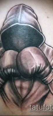 fotó tetoválás bokszkesztyű (tetoválás) (érték) - példa rajz - 037