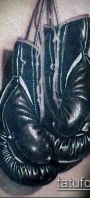 fotó tetoválás bokszkesztyű (tetoválás) (érték) - példa rajz - 036