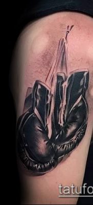 fotó tetoválás bokszkesztyű (tetoválás) (érték) - példa rajz - 031