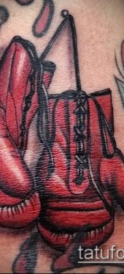 fotó tetoválás bokszkesztyű (tetoválás) (érték) - példa rajz - 028