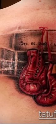 fotó tetoválás bokszkesztyű (tetoválás) (érték) - példa rajz - 027