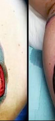 fotó tetoválás bokszkesztyű (tetoválás) (érték) - példa rajz - 009