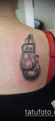 fotó tetoválás bokszkesztyű (tetoválás) (érték) - példa rajz - 008