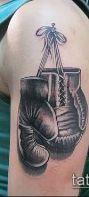 fotó tetoválás bokszkesztyű (tetoválás) (érték) - példa rajz - 006